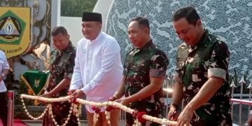 Bupati Bogor dan Panglima TNI Resmikan Monumen Helikopter Puma Pertama