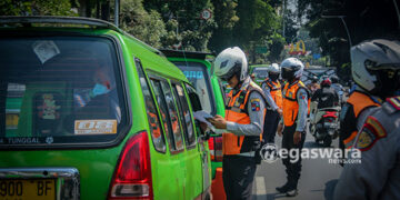 Dishub kota bogor periksa kelengkapan angkutan kota