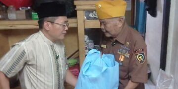 Momen HUT RI ke 80,  Dinas Sosial Kabupaten Bogor Sambangi Veteran Kemerdekaan