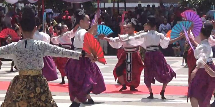 Tari Kolosal Warnai Perayaan HUT RI ke-80 di Lapang Merdeka Kota Sukabumi