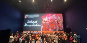Nobar Film Labinak, Pemuda Pancasila Dukung Film Karya Anak Bangsa