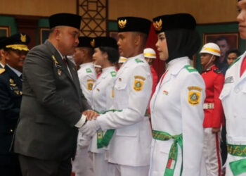 Bupati Bogor Kukuhkan 60 Anggota Paskibraka Jelang HUT ke-80 RI