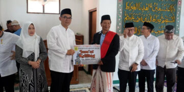 Sekda Bogor Hadiri Jumling di Masjid Jami’ Daarunnadwa, Sampaikan Pesan Bupati!