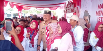 Bupati Bogor Gelar Kunjungan Kerja di Desa Cilebut Barat, Warga Antusias Sambut Beragam Layanan Publik