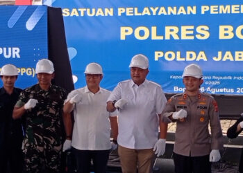 Bupati Bogor Rudy Susmanto Resmikan Groundbreaking Dapur SPPG di Sukaraja