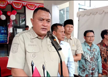 Kirab Bendera Pusaka Disambut Meriah Warga Cibungbulang, Dan di Hadiri Bupati Bogor