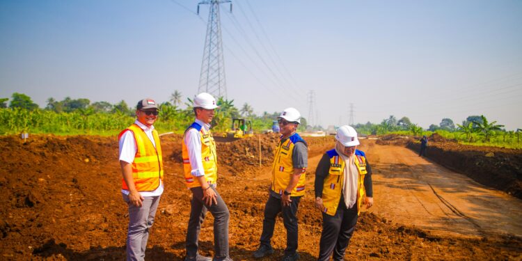 wali kota bogor deddy rachim cek lokasi jalan R3