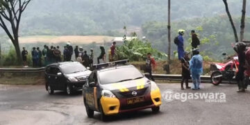kecelakaan truk di cikidang sukabumi