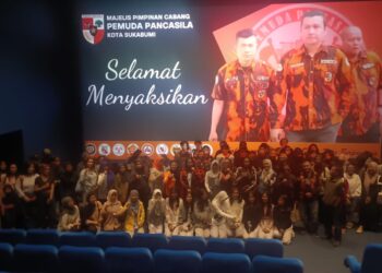 Gelar Nobar Film “SUKMA”, Pemuda Pancasila Kota Sukabumi Dukung Perfilman Nasional.