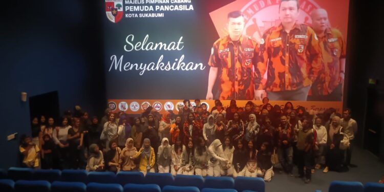 Gelar Nobar Film “SUKMA”, Pemuda Pancasila Kota Sukabumi Dukung Perfilman Nasional.