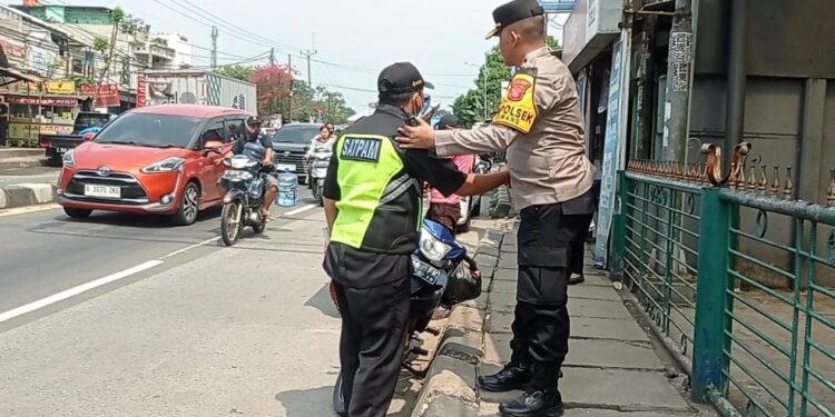 Bikin Resah, Polsek Kemang Sweeping Mata Elang di Jalan Raya Parung