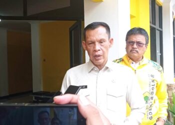 Peringatan HUT Golkar Ke 61, DPD Kabupaten Bogor  Gelar Pangan Murah