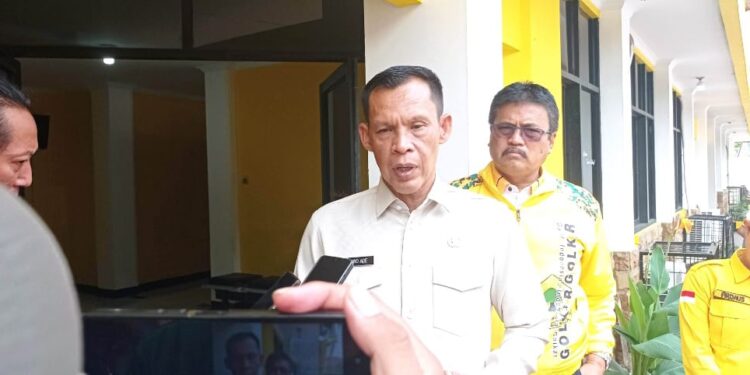 Peringatan HUT Golkar Ke 61, DPD Kabupaten Bogor  Gelar Pangan Murah