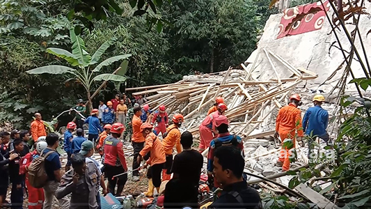 Kondisi Majlis Taklim Asohihiya Ciomas Bogor Pasca Ambruk