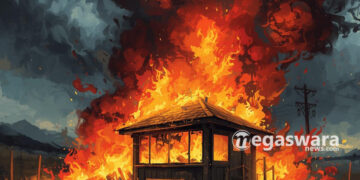 Kios Terbakar