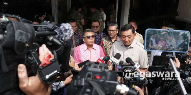 MENHAN SJAFRIE SJAMSOEDDIN TERIMA KUNJUNGAN DPP pKS