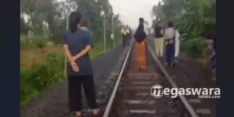 Pria tersambar KRL Sukabumi Bogor