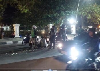 Bersenggolan dengan BisKita, Dua Wanita Berboncengan Terjungkal di Jalan Juanda Bogor