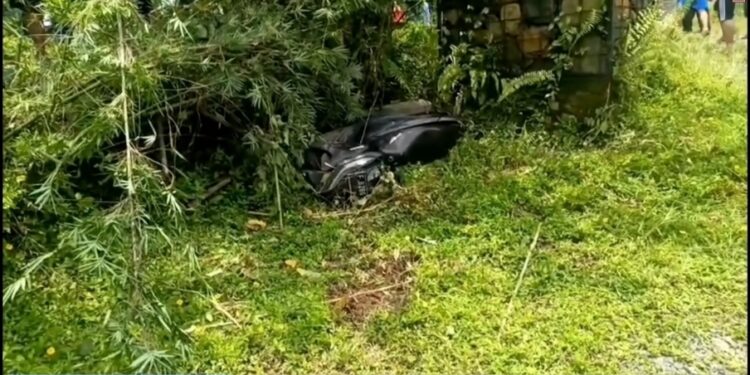 Laka Tunggal di Leuwiliang, Suami Tewas Istri Luka Berat Akibat Rem Blong