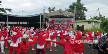 senam sehat ala yayasan jantung sehat indonesia kota bogor
