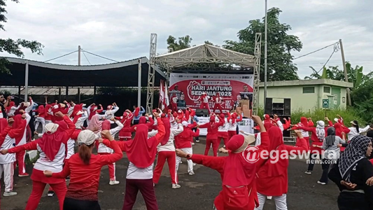 senam sehat ala yayasan jantung sehat indonesia kota bogor