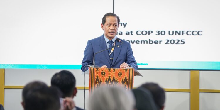 Menteri LH Tegaskan Paviliun Indonesia di COP30 Siap Jadi Penghubung Dunia Usaha dan Masyarakat Global Menuju Net Zero Emission