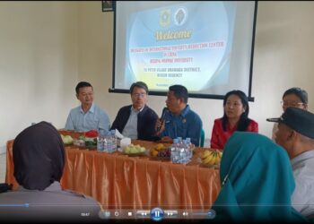 Delegasi Mahasiswa Beijing Kunjungi Desa Petir Pelajari Sistem Perikanan Lokal