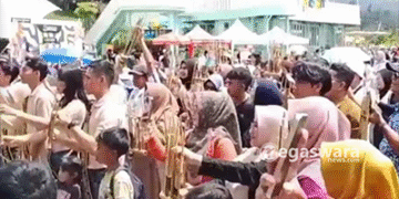 Ribuan Pemusik Angklung Meriahkan Eksplorasi Pariwisata Goalpara