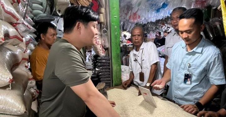 Bulog cek harga pangan jelang nataru di pasar cibinong