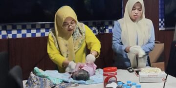 Malam Tahun Baru, Ibu 21 Tahun Lahirkan Bayi Laki laki di Pos Exit Tol Parungkuda Sukabumi