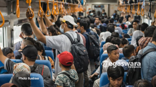 PT KAI Catat 3,6 Juta Penumpang Sepanjang Nataru