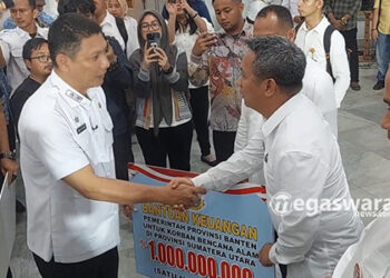 Pemprov Banten Sumbang Rp3 Miliar untuk Korban Bencana di Pulau Sumatera