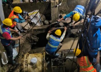 Tingkatkan Layanan Zona 7, Perumda Tirta Pakuan Tuntaskan Penggantian Stop Valve Intake Pasir Angin Lebih Cepat