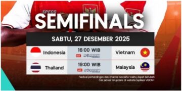 Semifinal Piala AFF Futsal U19 Indonesia VS Vietnam