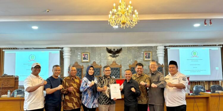 Panja TKPP Serahkan Rekomendasi ke DPRD Kota Sukabumi