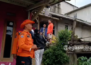 BPBD Kabupaten Bogor Lakukan Assessment Longsor di Sukaresmi