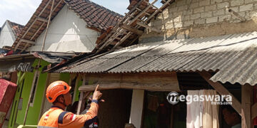 Angin Kencang Landa Kota Sukabumi, Satu Bangunan Ponpes Roboh dan Beberapa Pohon di Sejumlah Titik Tumbang