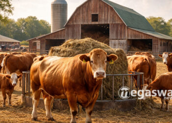 BUmdes Weninggalih kebangkan sapi limousin