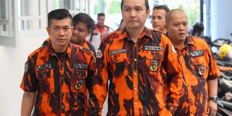 MPC Pemuda Pancasila dukung Penertiban PKL di Lapangan Merdeka