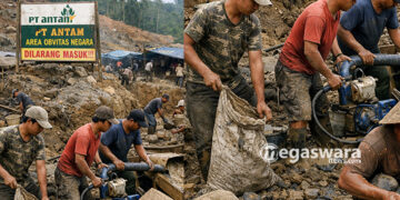 penambang emas ilegal pongkor keracunan