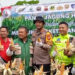 Polsek Babakan Madang Panen Satu Ton Jagung