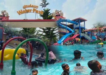 Libur Terakhir, Ribuan Pengunjung Padati Wisata Air Situdaun Tenjolaya