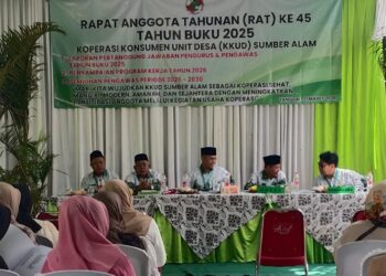 Ratusan Anggota KKUD Sumber Alam, Serius Ikuti RAT Ke-45