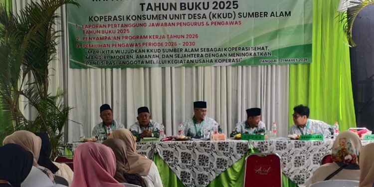 Ratusan Anggota KKUD Sumber Alam, Serius Ikuti RAT Ke-45