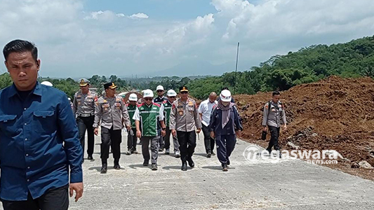Jelang Arus Mudik 2026 Kapolda Jabar Tinjau Kesiapan Tol Bocimi Seksi III 