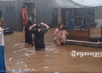 Sungai Ciluар Rendam Ratusan Rumah di Desa Cimandala Bogor
