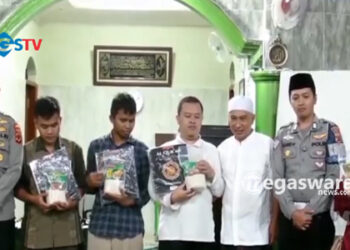 Polres Sukabumi Kota Wakafkan 46 Al-Qur’an Braille untuk Tunanetra