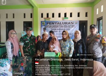 Pemdes Sukadamai Salurkan BLT-DD Triwulan I Tahun 2026