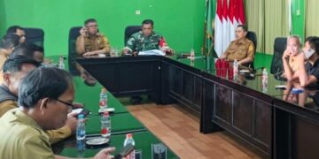 Danramil Nanggung Dorong Desa Segera Bangun Kantor KDMP