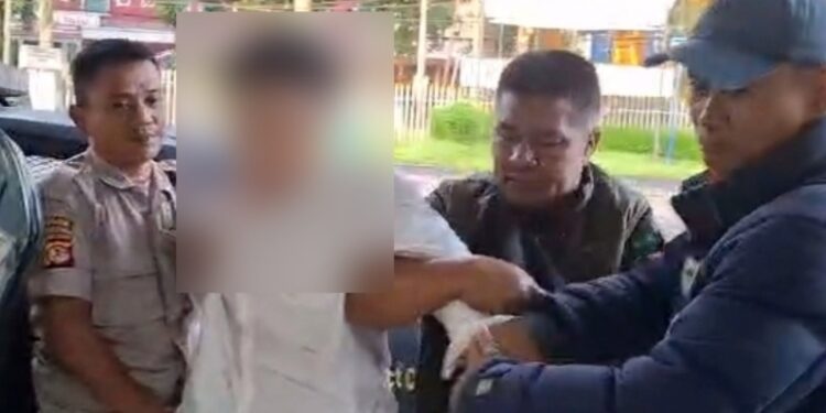 ODGJ Bacok ASN, Polsek Dramaga Cek Lokasi Penganiayaan